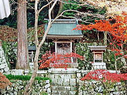 永源寺境内に祀られていた神社
